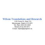 Wilson Translations & Research
