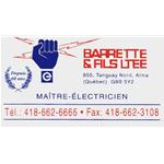 Barrette & Fils lte